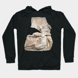 Nero and Armenia Sebastion Relief Classical Art Cut Out Hoodie